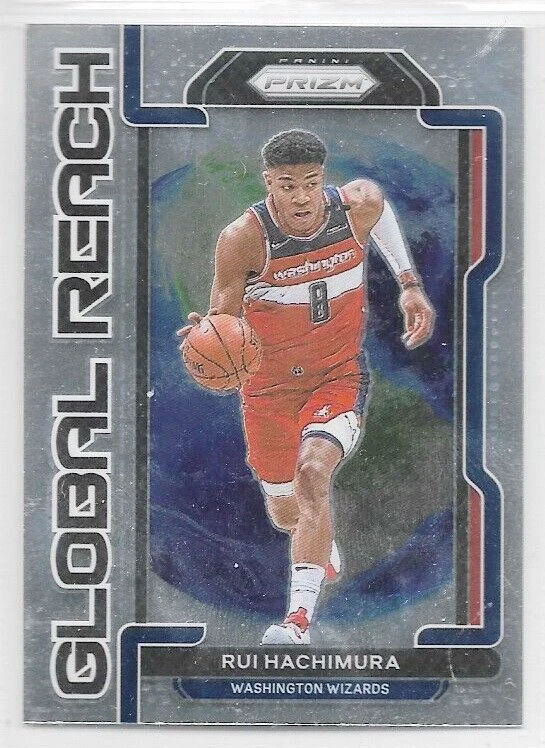 Rui Hachimura Washington Wizards 2021-22 Panini Prizm NBA Basket Global Reach #6 - Image 1 of 1