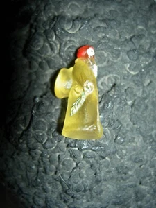 Rare Czech Glass, Santa Claus, Father Christmas, Kris Kringle Cracker Jack Charm - Picture 1 of 22