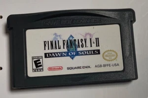 Final Fantasy I & II: Dawn of Souls (Nintendo Game Boy Advance, 2004) Tested - Picture 1 of 2