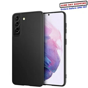 Funda protectora negra para teléfono inteligente Samsung Galaxy S21+ SM-G996U1 - Imagen 1 de 1