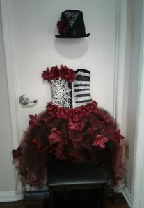 Dia de los muertos, day of the dead costumes, corset costume Size M-L - Picture 1 of 4
