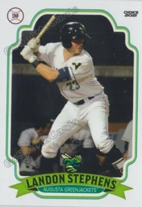 Augusta Greenjackets Landon Stephens RC 2021 novato Atlanta Braves - Imagen 1 de 1