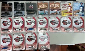 Greenlight 1:64 Tokyo Torque Black Bandit Hobby Shop JDM Tuners VHTF Lot Of 22. - Picture 1 of 12