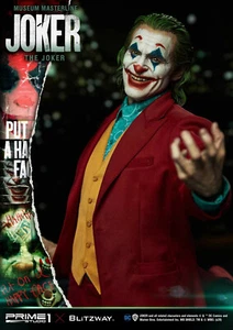 The Joker 2019 1/3 Joaquin Phoenix Museum Statue Prime 1 Studios Blitzway Bonus - Picture 1 of 11