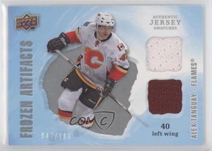 2008-09 Upper Deck Artifacts Frozen Jersey Dual Silver /100 Alex Tanguay #FAD-AT