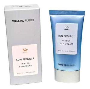 THANK YOU FARMER Sun Project Water Sun Cream SPF50+ 1.7 Ounce 1 PK - Picture 1 of 6