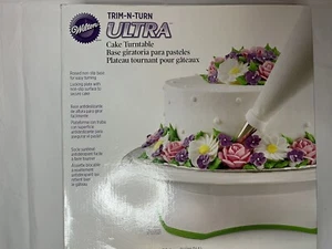 Wilton Trim-N-Turn Ultra Cake Decorating Turn Table/cake Decorating Stand #1293 - Picture 1 of 5