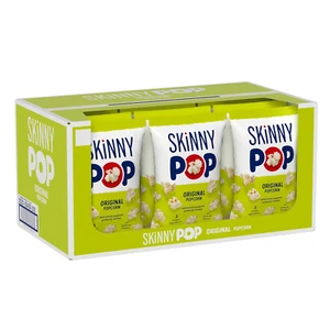Palomitas de maíz, sin gluten, sin lácteos, sin transgénicos, bocadillos saludables, Skinny Pop Original P - Imagen 1 de 12