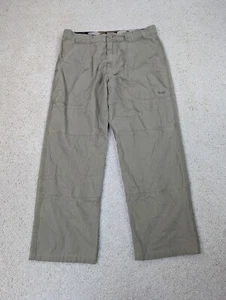 Sonoma Pants Mens 33x26 Tan Khaki Military Fatigues Army Straight Leg Vintage - Picture 1 of 13