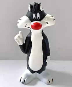 Vintage Sylvester die Katze Figur 5-1/4"'' Dakin Warner Bros. Hohl, drückbar - Bild 1 von 5