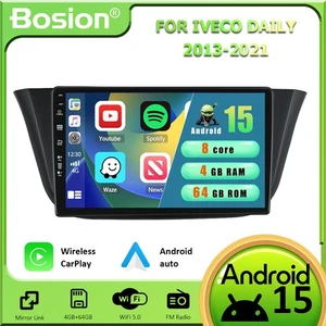 Head Unit FOR IVECO DAILY 2013-2021 Car Stereo Android 15 Navi Car Play AHD 64GB - Bild 1 von 17