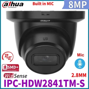 Dahua IPC-HDW2841TM-S 8MP WizSense IR30m Mikrofon Augenkugel IP Kamera Schwarz - Picture 1 of 17
