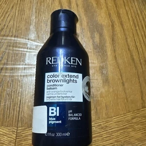 Redken Color Extend Brownlights blau tonisierender Conditioner pH-ausgeglichen 10,1 Oz. - Bild 1 von 4