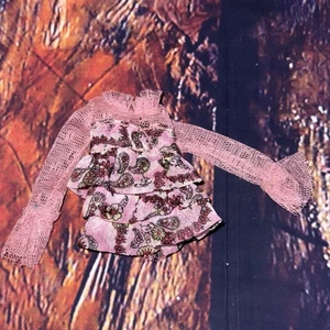 Bratz Puppe Yasmin Party 10th Anniversary Paisley Top rosa mit transparenten Armen 2010 - Bild 1 von 7