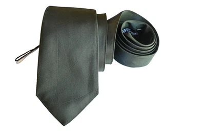 DOLCE&GABBANA MEN'S TIE GREEN/SOLID Width: 3" Length: 59" - Image 1 of 4