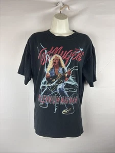 Vtg Ted Nugent Millennium Madman Whirlash Bash 99 Concert T-Shirt Size L (44) - Picture 1 of 3