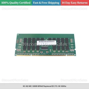 MC-362 NEC 128MB SDRAM Registered ECC PC-100 100Mhz - Picture 1 of 1