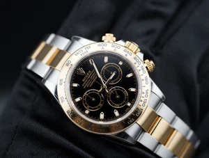 Rolex Daytona 116503 Black Stick Dial Oystersteel Bicolor 18K YG B/P 2023 - Bild 1 von 13