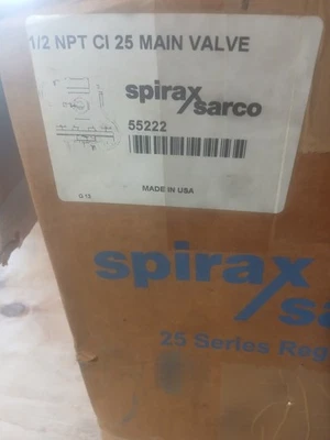 New SPIRAX SARCO 55222 250PSI 450'F 1/2"  - Image 1 of 4