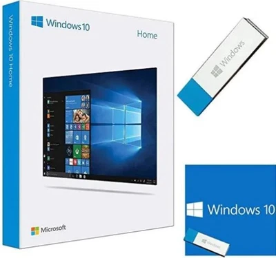 New/Sealed Microsoft Windows 10 Home USB 3.0 - 32 Bit/64 Bit With 32gb Micro SD - Image 1 of 4