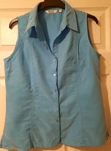 Schöne blaue sommerliche Bluse Größe 12 von M&Co - Bild 1 von 3