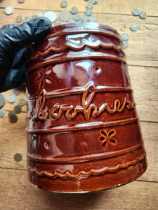 Vintage / Marcrest / Steinzeug / Keks / Dose mit Deckel - Bild 1 von 7