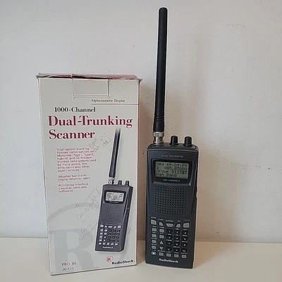 Radio Shack Model 20-525 PRO-95 Dual Trunking Handheld Scanner - Tested Working! - Image 1 of 4