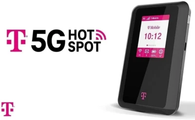 T‑Mobile 5G Hotspot by Quanta - D53 5G Broadband Hotspot - Connect to 32 Devices - Image 1 of 3