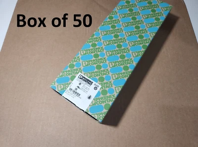 NEW (Box / 50) Phoenix Contact 3036505 Fuse Terminal Block LED ST 4-FSI/C-LED 24 - Image 1 of 4