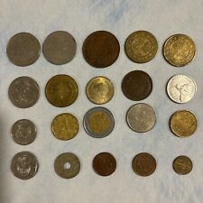Vintage Coin Collection Lot - Assorted Foreign And Canadian - Rare Exotic