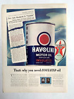 1939 Havoline Motor Oil Print Ad 14" X 10" Texaco