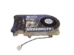 MSI NX 8600 GTS ORYGINALNA CHŁODNICA GPU RADIATOR 4 PIN #GK10090 - Zdjęcie 1 z 1