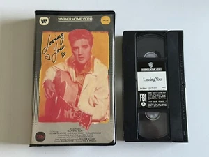 LOVING YOU - VHS LIKE NEW RARE - 1957 Elvis Presley - WARNER CLAMSHELL - MINT! - Picture 1 of 6