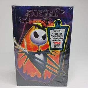 Disney Nightmare Before Christmas Journal With Sticker Sheet - Picture 1 of 3