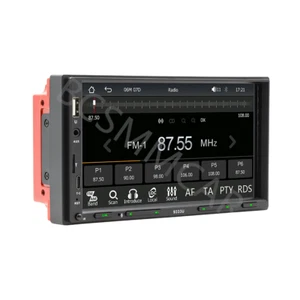 Double 2Din Car Stereo Radio For CarPlay Android Auto Bluetooth FM Mirror Link - Picture 1 of 22