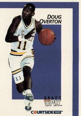 1991 Courtside #39 Doug Overton  - Image 1 of 2