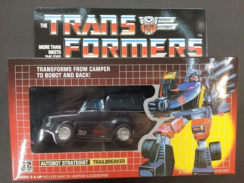 TRANSFORMERS G1 AUTOBOT TRAILBREAKER US SELLER NIB      AB1 Cover