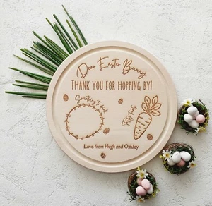 Personalisierte Ostertafel / Osterhase Leckerli Tafel / personalisierter Teller - Bild 1 von 8