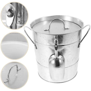 Bucket Ice Bucket With Lid Bar Ice Bucket Ice Buckets Wine Ice Bucket - Picture 1 of 12
