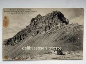 RIFUGIO STOPPANI al Grostè Madonna di Campiglio Trento vecchia cartolina - Foto 1 di 2
