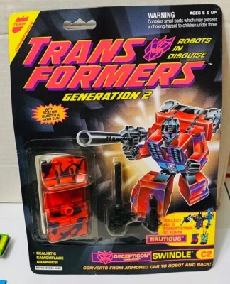 1994 Hasbro Transformers G2 Vintage Decepticon Swindle Bruticus Combaticons - Image 1 of 2