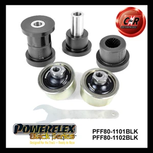 Powerflex cespugli Wishbone Nero Frnt per Vauxhall/Opel Corsa D VXR/OPC (06-14) - Foto 1 di 10