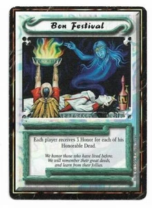 L5R: *BON FESTIVAL* - Imperial Edition - Legend of the Five Rings CCG - Picture 1 of 1