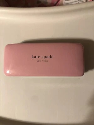 Gafas Kate Spade imitación carey con estuche Kate Spade rosa y verde Foto 1 de 4