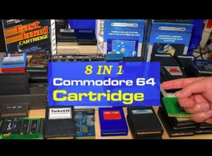 Commodore 64 C64 Cartridge 8-in-1 GAMES Dead Test Diagnostic Versa64 - Afbeelding 1 van 18