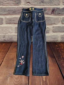 NICK JR. VINTAGE 90'S GIRL ELASTIC BACK WAIST BAND JEAN - SIZE 6 - Picture 1 of 6