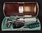 Welch Allyn 2.5V Pneumatic Otoscope Ophthalmoscope Plug-In Set - Hard case