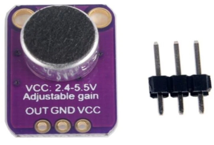 GY-MAX4466 Elektret Mikrofon, Verstärker  - Bild 1 von 1