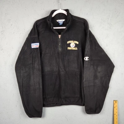 Chaqueta De Colección Pittsburgh Steelers Para Hombres XL NFL Fútbol Polar Pro Line Champion Foto 1 de 4