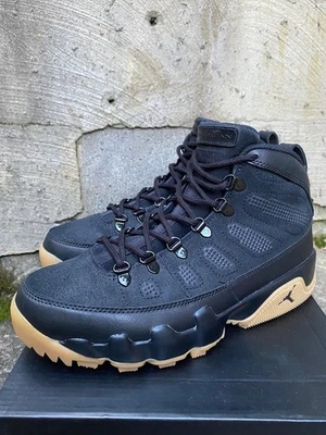 Nike Air Jordan 9 IX 2021 bota retro NRG “Black Light Gum” marrón talla 8 Foto 1 de 4